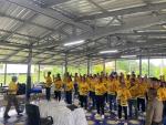 โครงการอบรมอาสาสมัครป้องกันภัยฝ่ายพลเรือน(อปพร.) หลักสูตรจัด