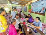 โครงการตรวจสารเคมีในเลือดกลุ่มเกษตรกร หมู่ที่ 5  บ้านท่าใหม่