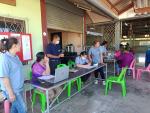 ดำเนินโครงการตรวจสารเคมีในเลือดกลุ่มเกษตรกร หมู่ที่ 11  บ้าน