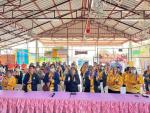 ศึกษาดูงาน ณ ศาลากลางบ้านสามสวนกลาง  หมู่ที่  14  ตำบลสามสวน